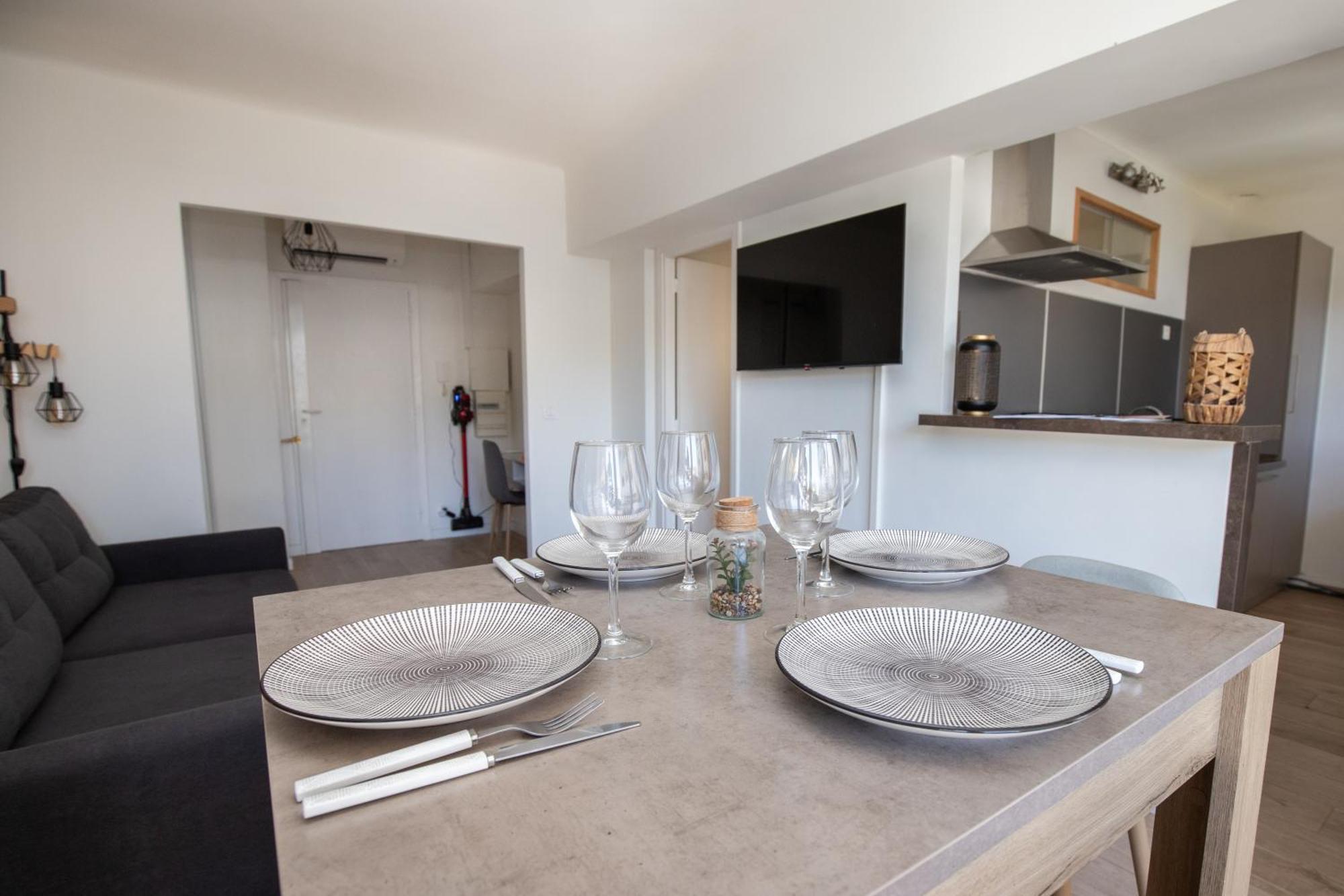 La Chic Riviera - Clim - Wifi - Croisette Apartment Cannes Exterior photo